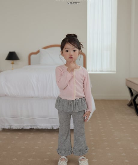 39[予約]melikey vest frill bootcut