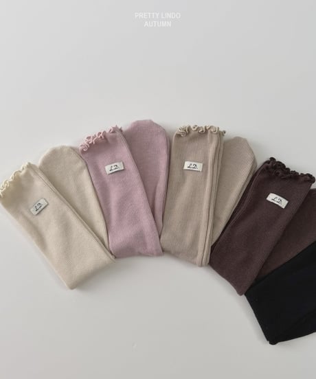 45[予約]LINDO soft roll socks