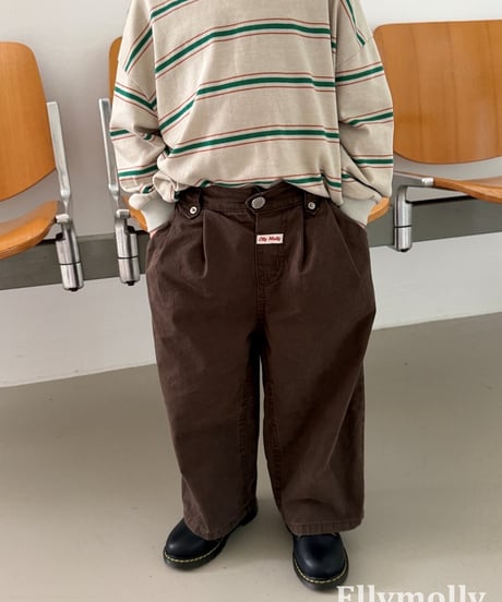 21[予約]ELLYMOLLY sand mood biz pants