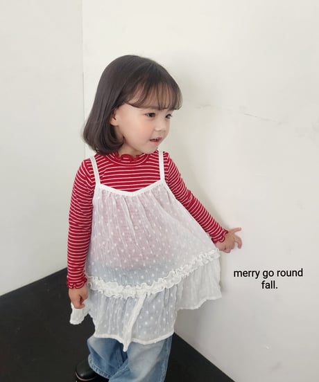 1[予約]merry go round jelly mock turtleneck