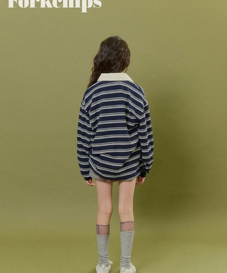 9[予約]FORKCHIPS dusty collar t