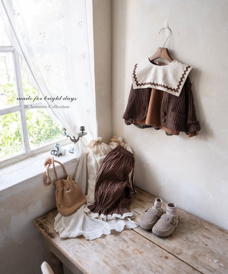 8[予約]anggo nutella blouse