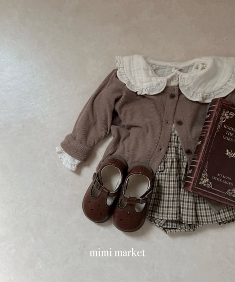 42[予約]mimi market ray binding cardigan