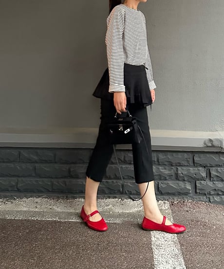 49[予約]monbebe layered pleated apron(adult)