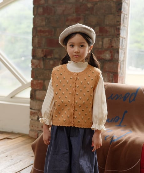 24[予約]mon Atelier tulip vest