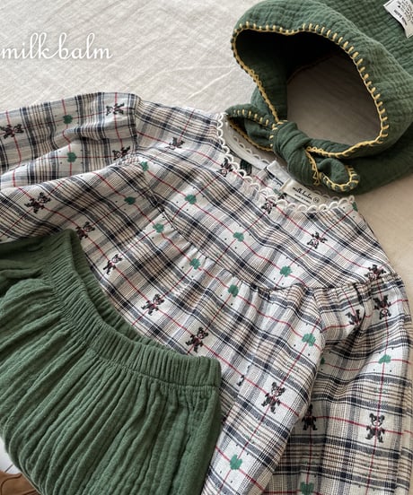 28[予約]milkbalm bonbon high top pants