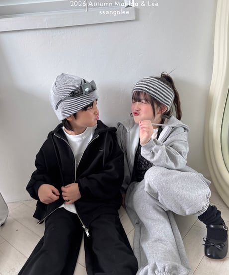 80[予約]matilda&lee 2way hood zip-up