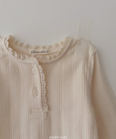 7[予約]aladin soft button tee