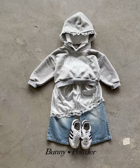 46[予約]bunny powder cortis denim pants