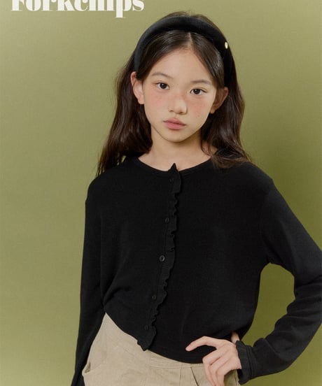 6[予約]FORKCHIPS wave cardigan