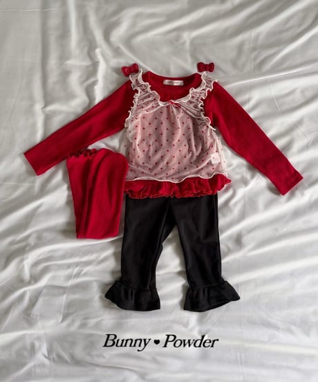 19[予約]bunny powder poto sleeveless