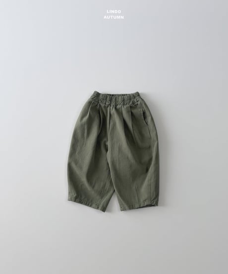 30[予約]LINDO chubby cotton pants