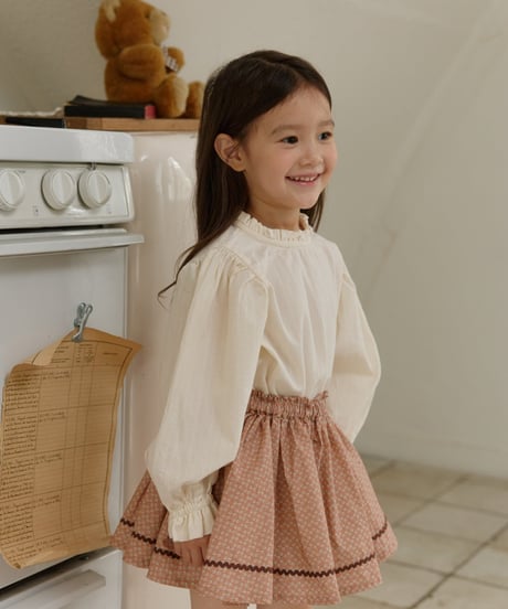9[予約]mon Atelier daisy blouse
