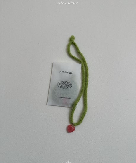49[予約]atomeme love stone necklace