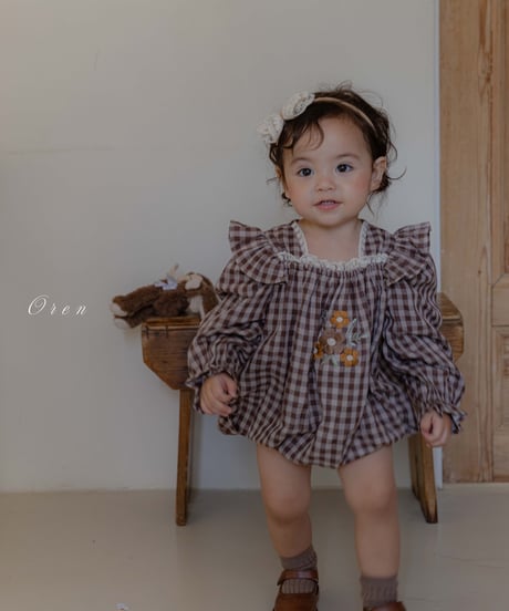 48[予約]OREN madeleine embroidery suit
