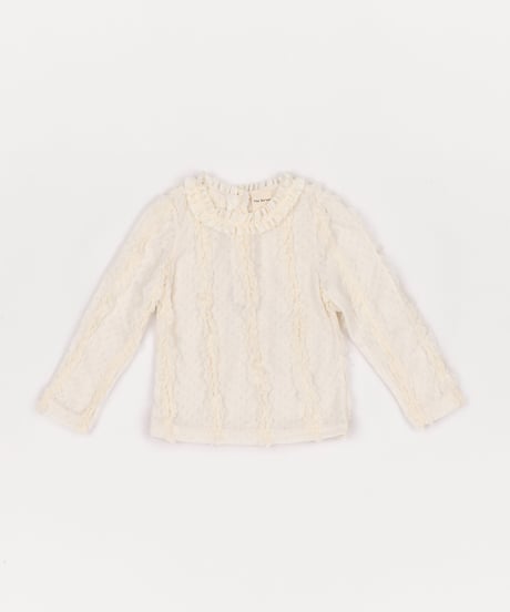 11[予約]送料無料 the beige ruffle tee