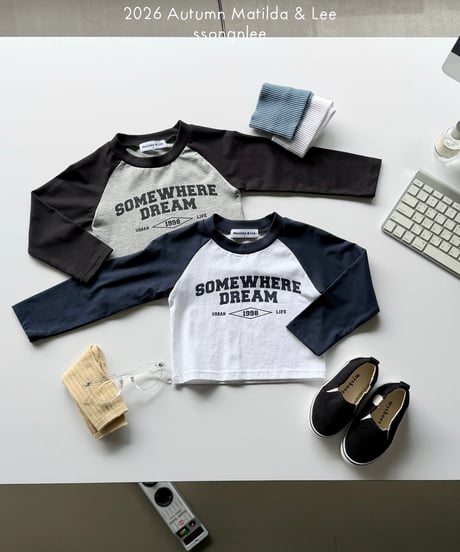 19[予約]matilda&lee 1998 colorblock raglan