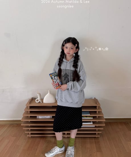 42[予約]matilda&lee jumping dog hoodie