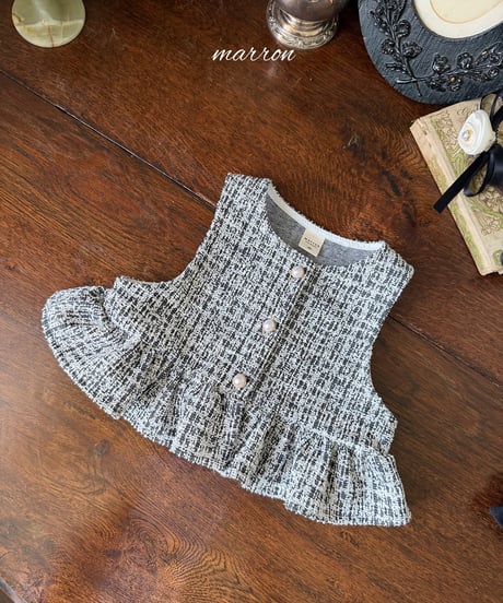 19[予約]marron sarah vest(XS-L)