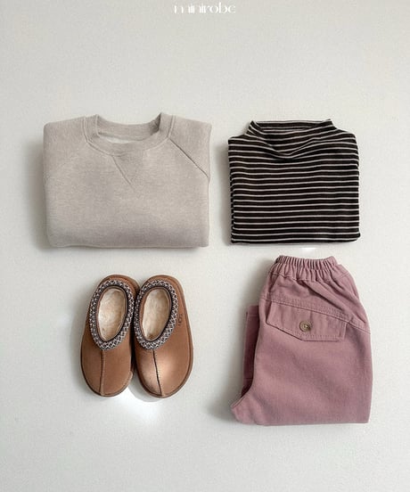 5[予約]minirobe raglan round mtm
