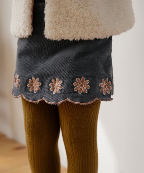 22[予約]OREN bella embroidered skirt pants