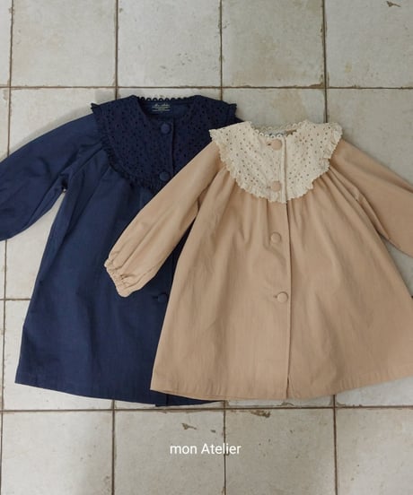 15[予約]mon Atelier anna lace coat