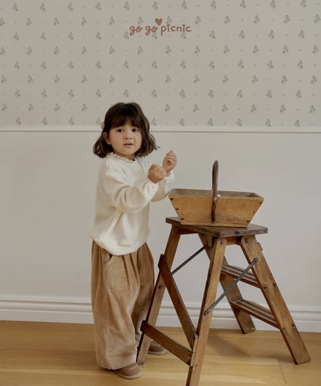 10[予約]go go picnic cocoa pants