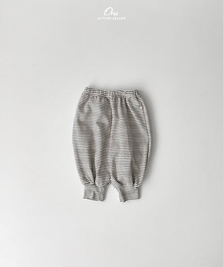 5[予約]onu chubby rib pants