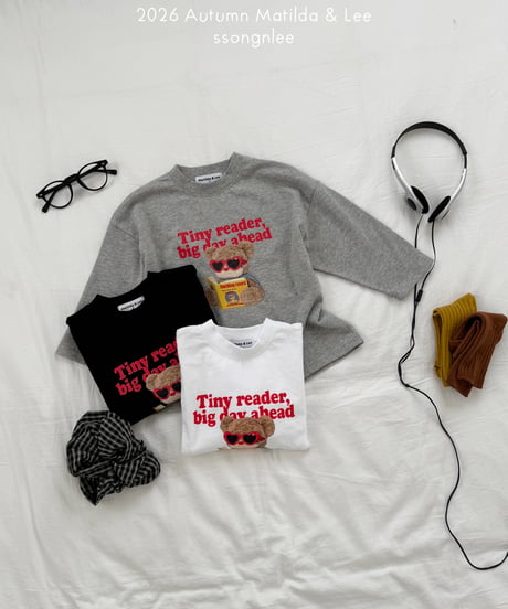 22[予約]matilda&lee bear tee