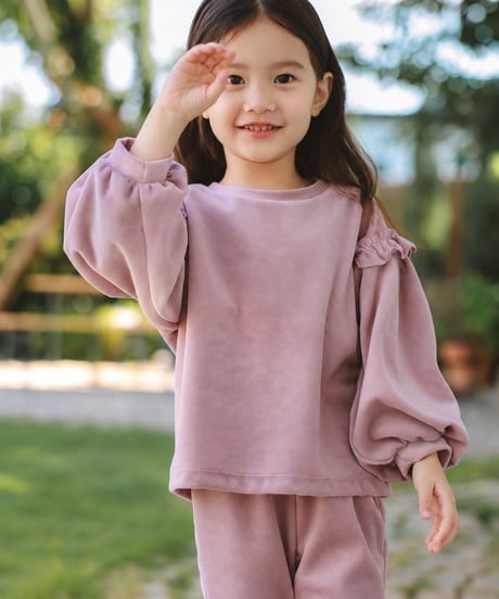 13[予約]mon Atelier mimi velour set