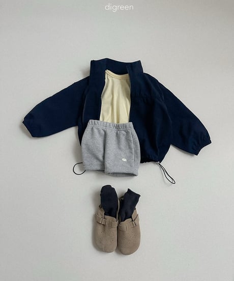 5[予約]digreen rib windbreaker