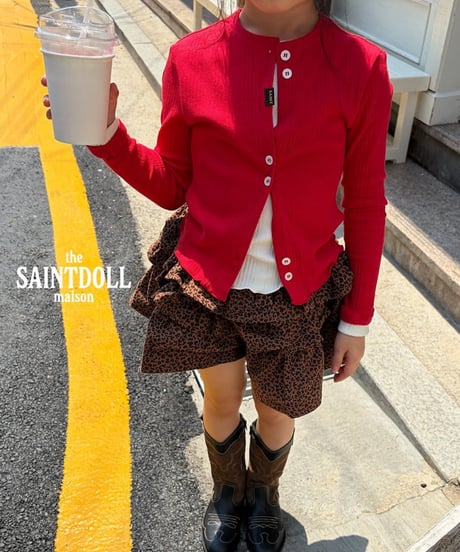 19[予約]saintdoll como button cardigan