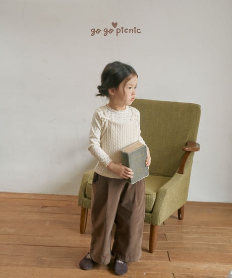 10[予約]go go picnic pony pants