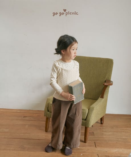 2[予約]go go picnic muffin vest