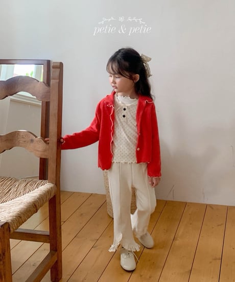 26[予約]petit&petit monggle cardigan
