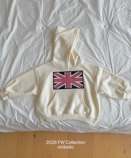 21[予約]ninibello london patch hoodie