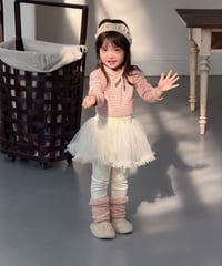 18[予約]aiai berry tulle tutu skirt leggings