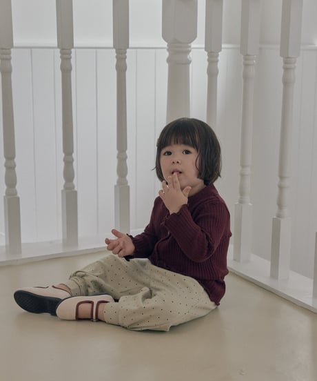 28[予約]送料無料 the beige aladdin dot pants
