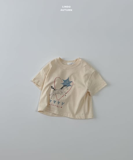 9[予約]LINDO sketch short sleeve t-shirt