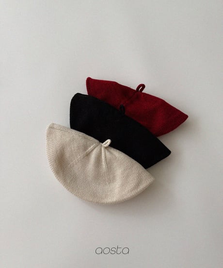 5[予約]Aosta knit beret