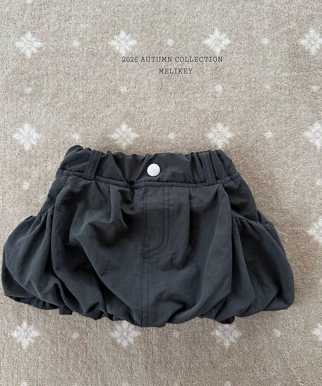 33[予約]melikey shirring pumpkin skirt