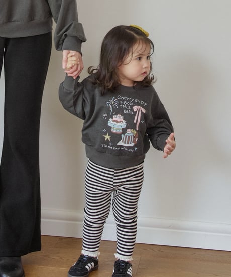 1[予約]momoann willy rib leggings