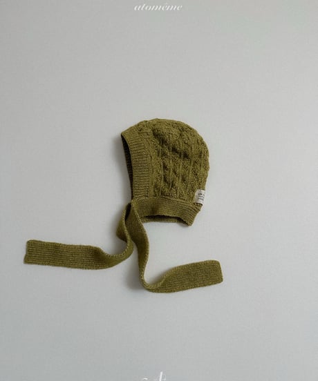 48[予約]atomeme knit muffler bonnet