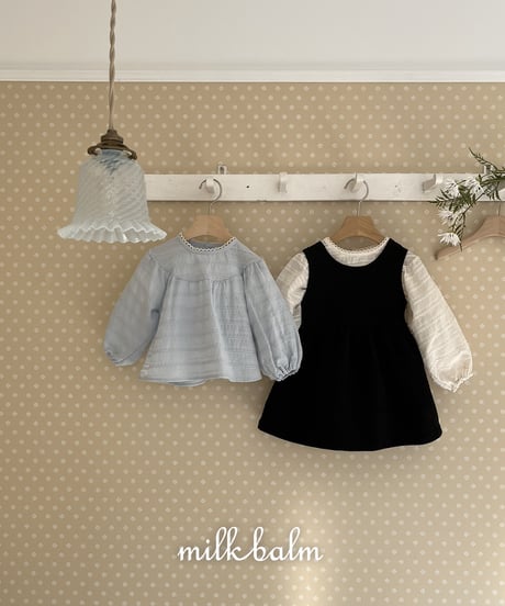 7[予約]milkbalm jude blouse