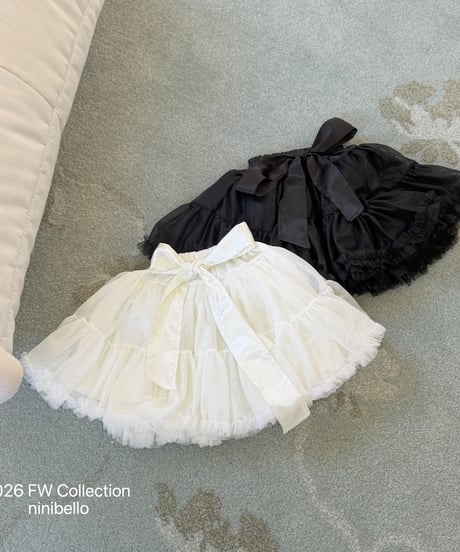 50[予約]ninibello mabel sha skirt