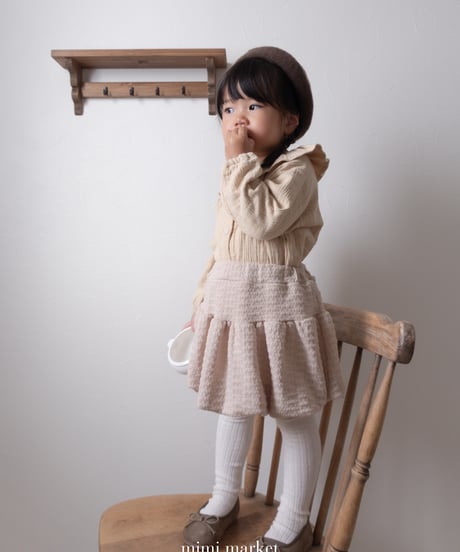 23[予約]mimi market knit balloon skirt