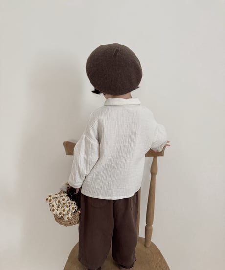 43[予約]mimi market stainless steel shirt