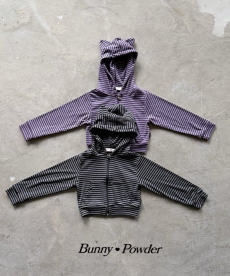 59[予約]bunny powder minami hood zip-up