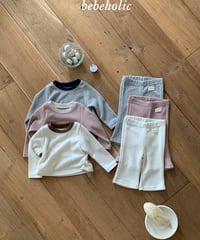 18[予約]bebeholic pepper shirring set