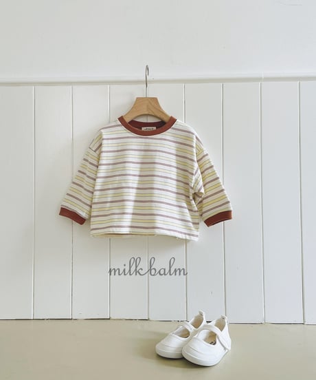9[予約]milkbalm jerry border tee